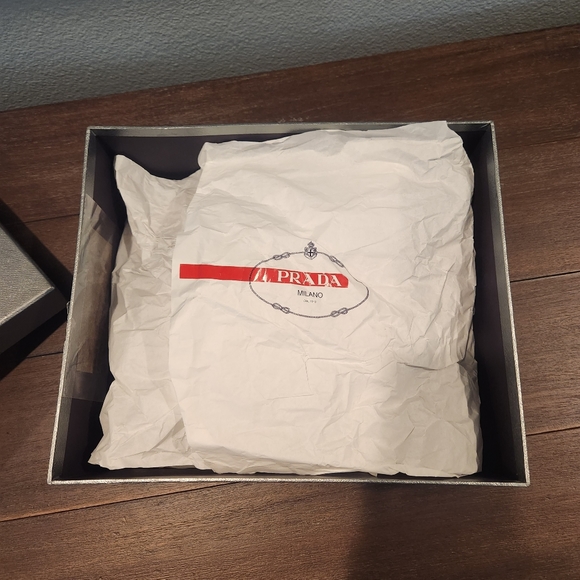 Prada Womens Brown Wedge Sandals, Size 35 - Picture 7 of 8